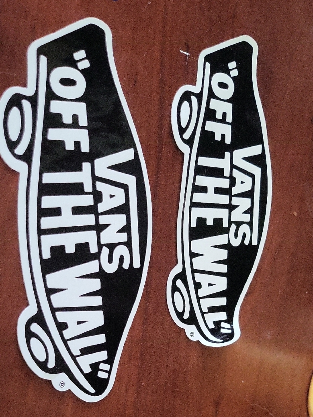 Two VANS Skateboard Shoes Black Off The Wall Dogtown Vintage Skateboarding STICK